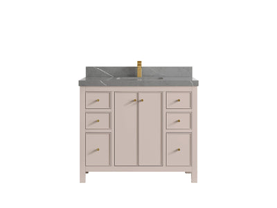 Chicago 42 in. W x 22 in. D Single Sink Bathroom Vanity - Willow Bath and Vanity