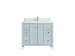 Chicago 42 in. W x 22 in. D Single Sink Bathroom Vanity - photo 27