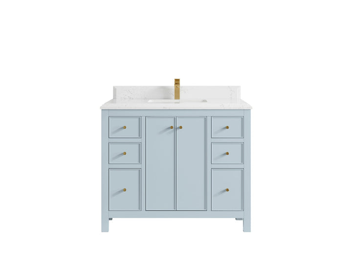 Chicago 42 in. W x 22 in. D Single Sink Bathroom Vanity - photo 27