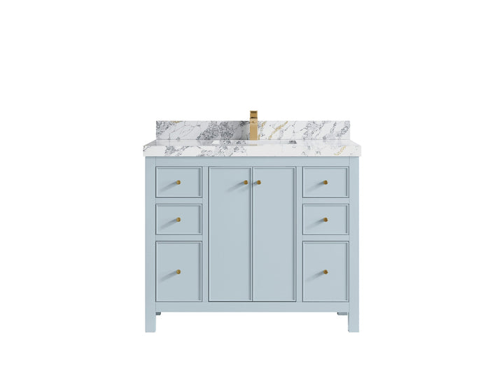 Chicago 42 in. W x 22 in. D Single Sink Bathroom Vanity - photo 21