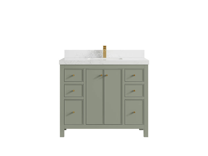 Chicago 42 in. W x 22 in. D Single Sink Bathroom Vanity - photo 29