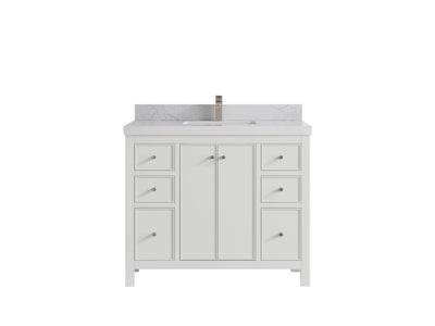 Chicago 42 in. W x 22 in. D Single Sink Bathroom Vanity - Willow Bath and Vanity