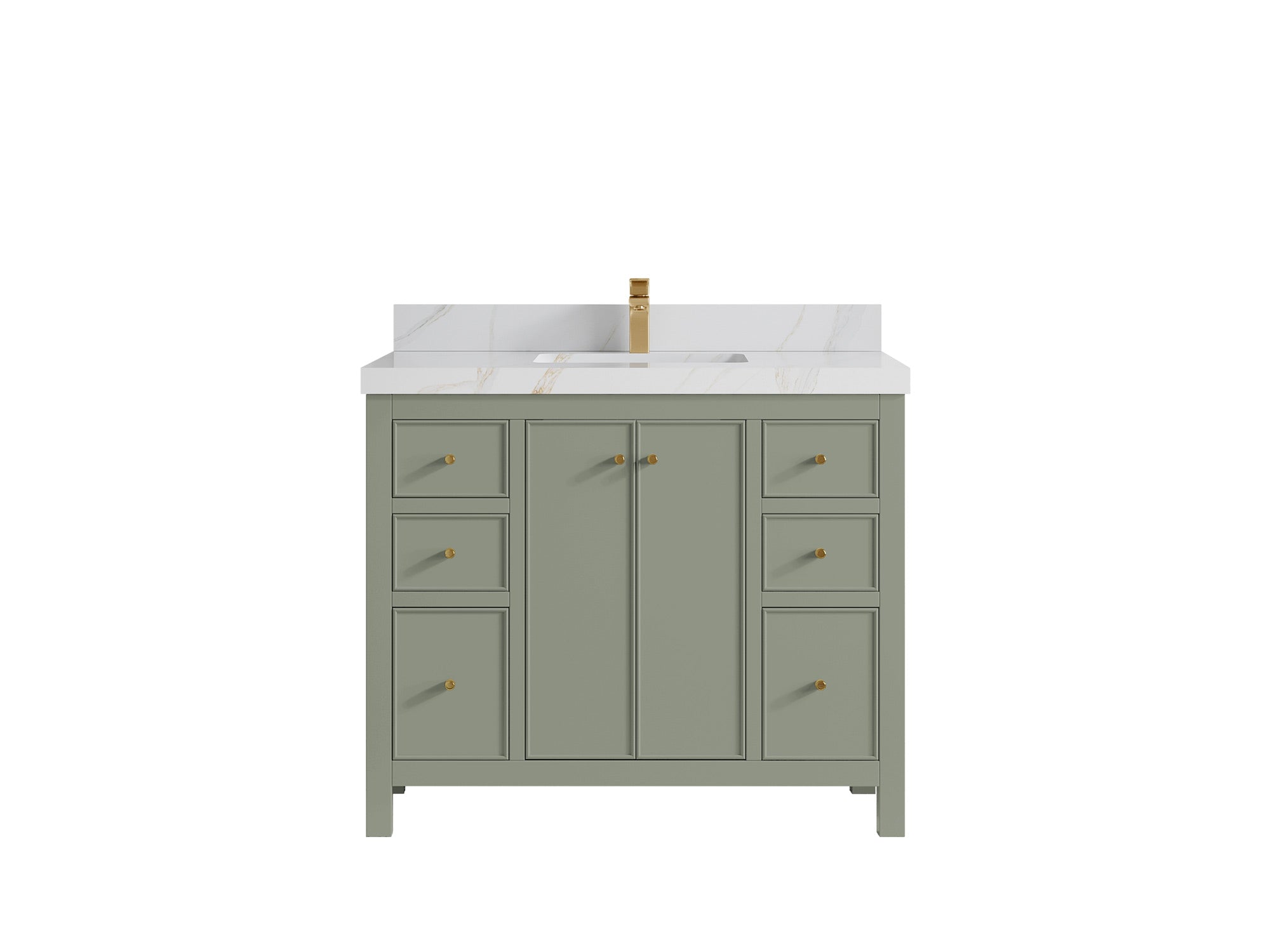 Chicago 42 in. W x 22 in. D Single Sink Bathroom Vanity - Willow Bath and Vanity