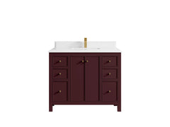Chicago 42 in. W x 22 in. D Single Sink Bathroom Vanity - photo 28
