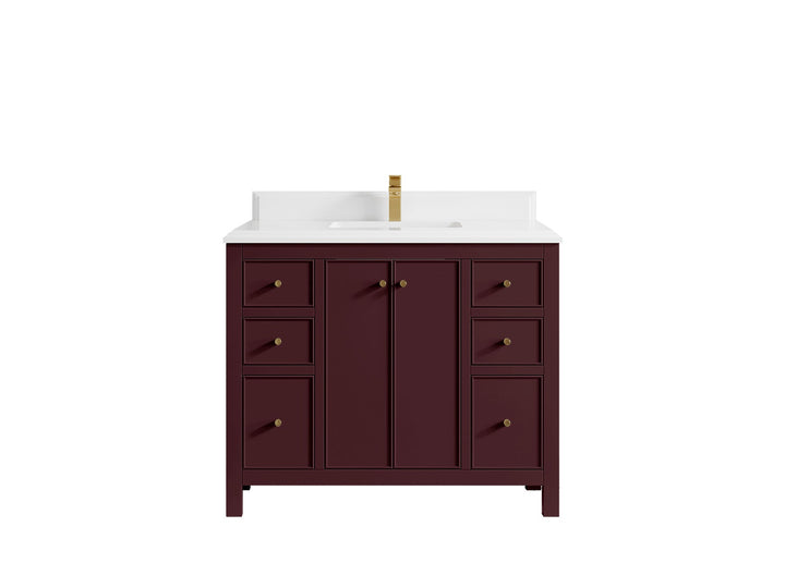 Chicago 42 in. W x 22 in. D Single Sink Bathroom Vanity - photo 29