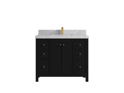 Chicago 42 in. W x 22 in. D Single Sink Bathroom Vanity - Willow Bath and Vanity