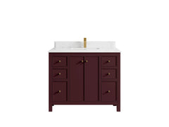 Chicago 42 in. W x 22 in. D Single Sink Bathroom Vanity - photo 26