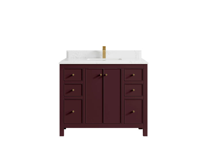 Chicago 42 in. W x 22 in. D Single Sink Bathroom Vanity - photo 27