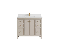 Chicago 42 in. W x 22 in. D Single Sink Bathroom Vanity - photo 29