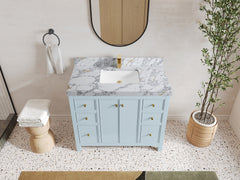 Chicago 42 in. W x 22 in. D Single Sink Bathroom Vanity - photo 28