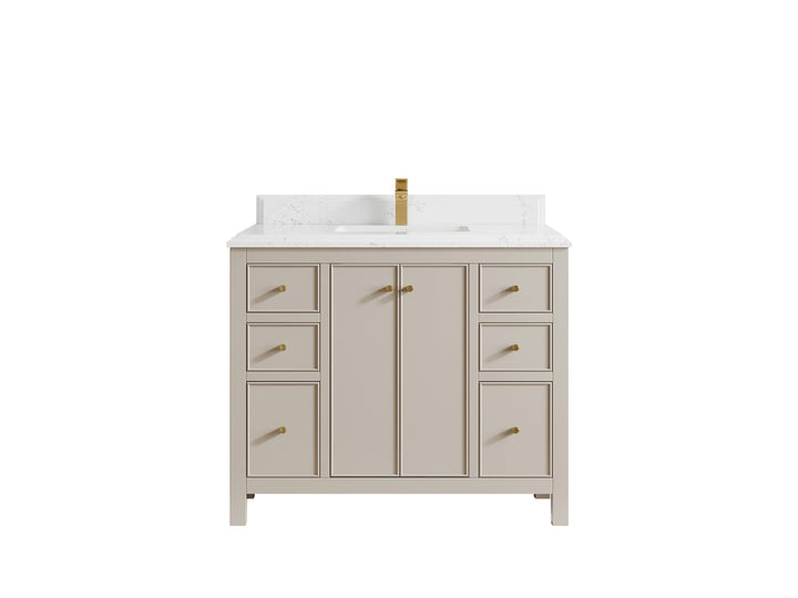 Chicago 42 in. W x 22 in. D Single Sink Bathroom Vanity - photo 25