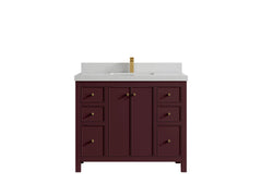 Chicago 42 in. W x 22 in. D Single Sink Bathroom Vanity - photo 22