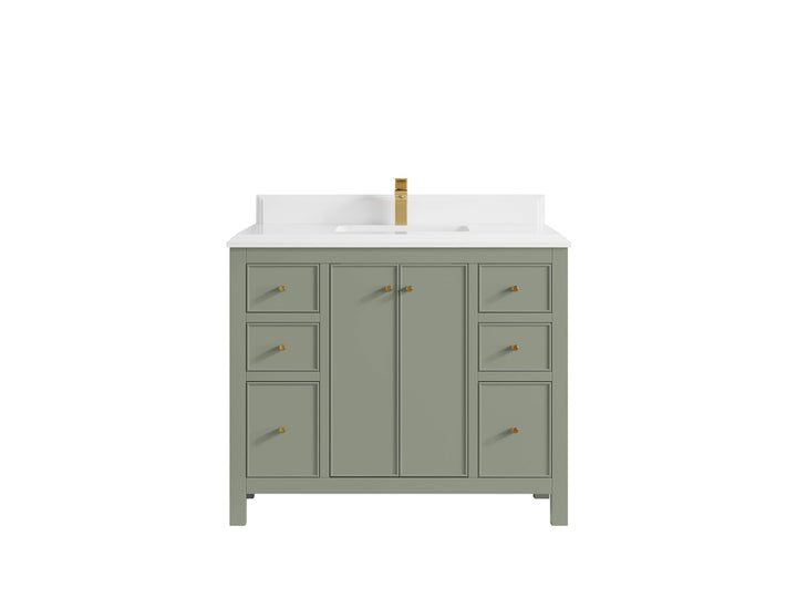 Chicago 42 in. W x 22 in. D Single Sink Bathroom Vanity - photo 27