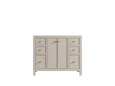 Chicago 42 in. W x 22 in. D Single Sink Bathroom Vanity - Willow Bath and Vanity