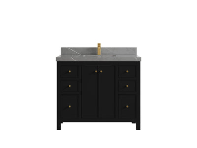 Chicago 42 in. W x 22 in. D Single Sink Bathroom Vanity - Willow Bath and Vanity