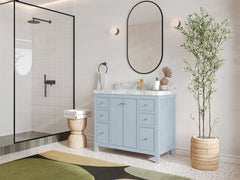 Chicago 42 in. W x 22 in. D Single Sink Bathroom Vanity - photo 2