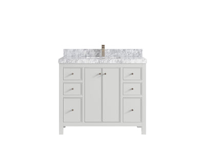 Chicago 42 in. W x 22 in. D Single Sink Bathroom Vanity - Willow Bath and Vanity