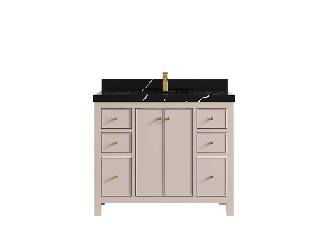 Chicago 42 in. W x 22 in. D Single Sink Bathroom Vanity - Willow Bath and Vanity