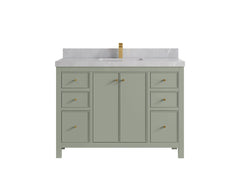 Chicago 48 in. W x 22 in. D Single Sink Bathroom Vanity - photo 33