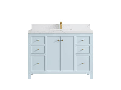 Chicago 48 in. W x 22 in. D Single Sink Bathroom Vanity - Willow Bath and Vanity