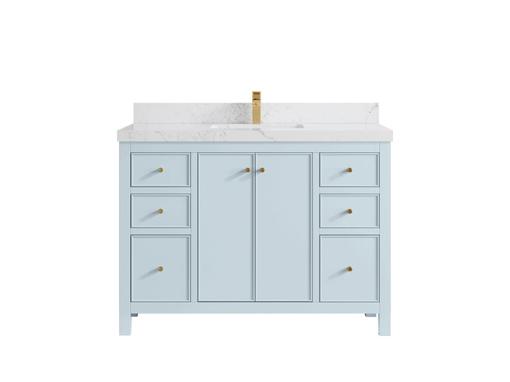 Chicago 48 in. W x 22 in. D Single Sink Bathroom Vanity - photo 31