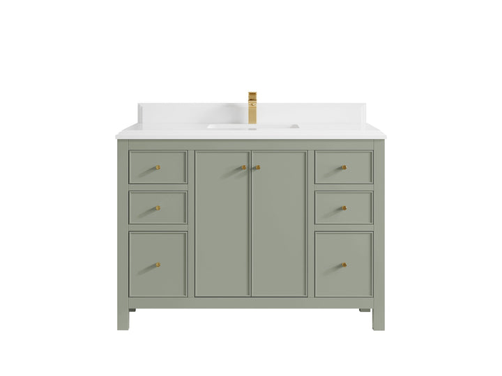 Chicago 48 in. W x 22 in. D Single Sink Bathroom Vanity - photo 29