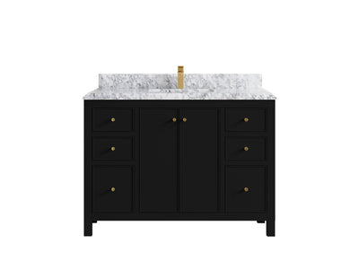 Chicago 48 in. W x 22 in. D Single Sink Bathroom Vanity - Willow Bath and Vanity
