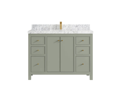 Chicago 48 in. W x 22 in. D Single Sink Bathroom Vanity - Willow Bath and Vanity
