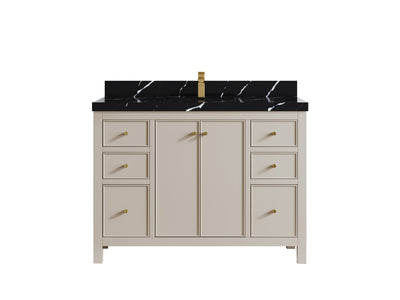 Chicago 48 in. W x 22 in. D Single Sink Bathroom Vanity - Willow Bath and Vanity