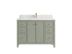 Chicago 48 in. W x 22 in. D Single Sink Bathroom Vanity - photo 25