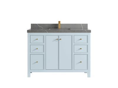 Chicago 48 in. W x 22 in. D Single Sink Bathroom Vanity - Willow Bath and Vanity
