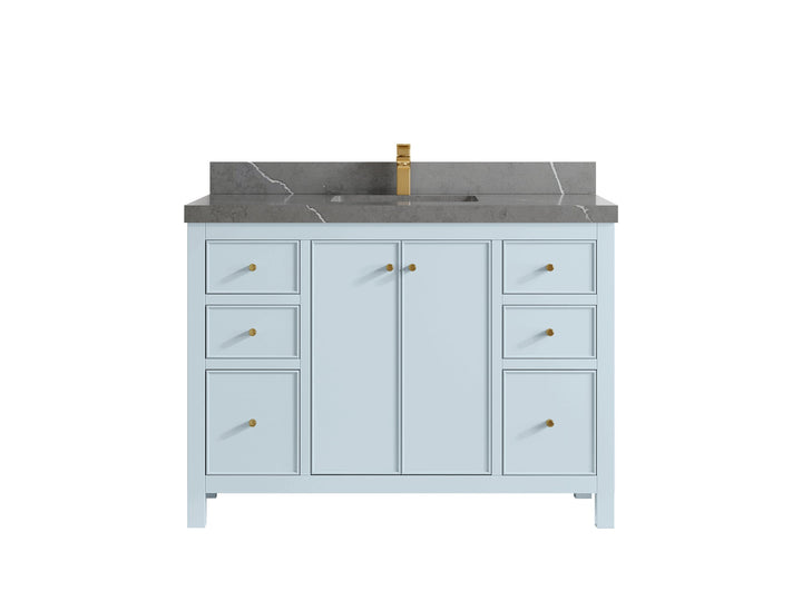 Chicago 48 in. W x 22 in. D Single Sink Bathroom Vanity - photo 35