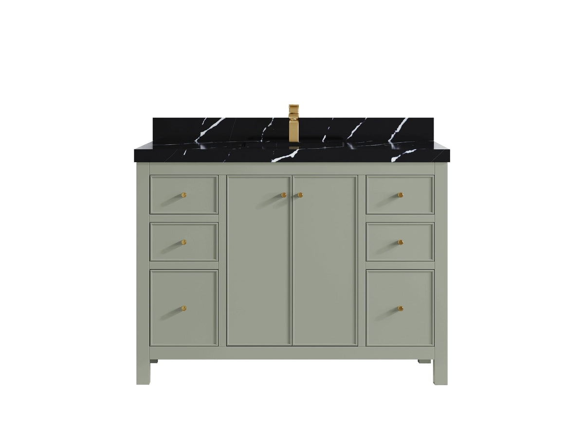 Chicago 48 in. W x 22 in. D Single Sink Bathroom Vanity - Willow Bath and Vanity