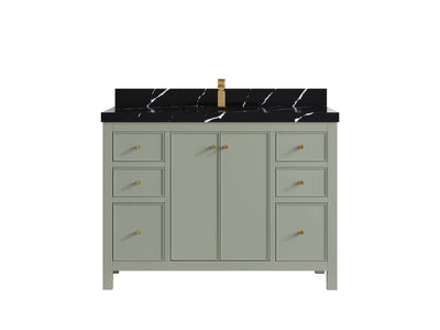Chicago 48 in. W x 22 in. D Single Sink Bathroom Vanity - Willow Bath and Vanity