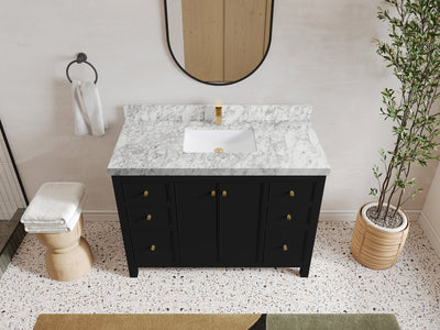Chicago 48 in. W x 22 in. D Single Sink Bathroom Vanity - Willow Bath and Vanity