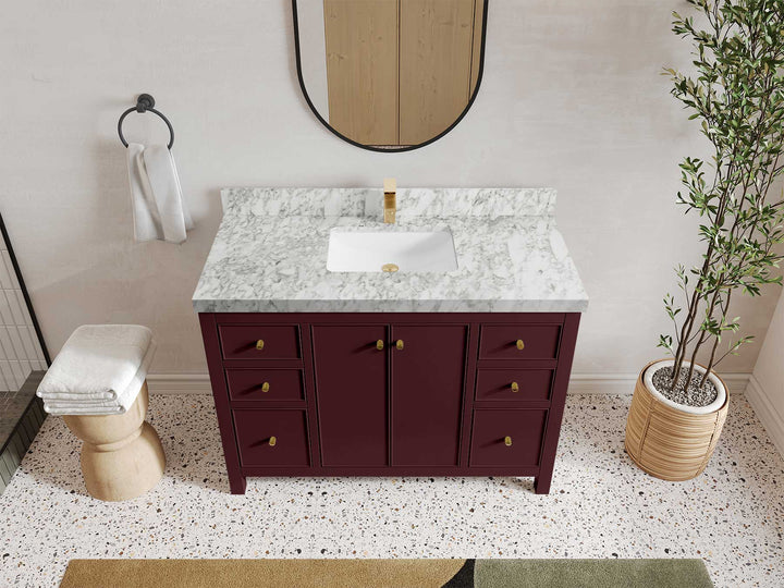 Chicago 48 in. W x 22 in. D Single Sink Bathroom Vanity - photo 25