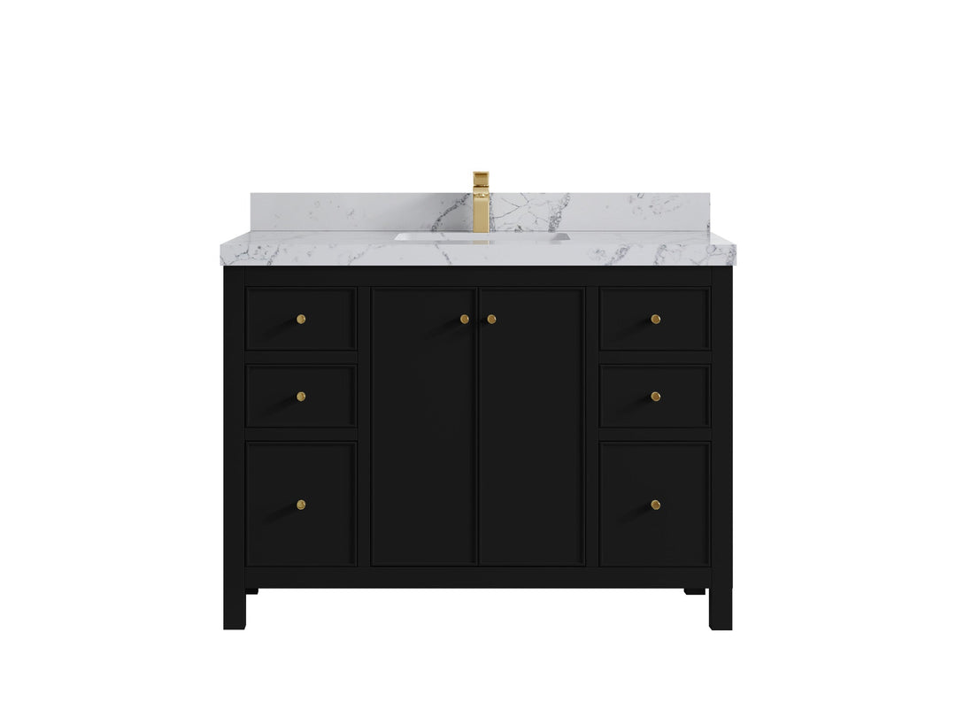 Chicago 48 in. W x 22 in. D Single Sink Bathroom Vanity - Willow Bath and Vanity