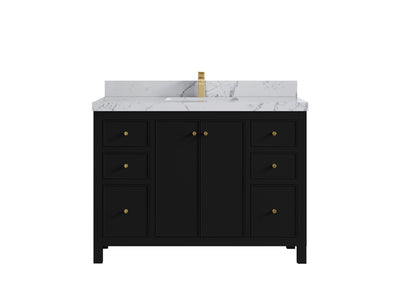 Chicago 48 in. W x 22 in. D Single Sink Bathroom Vanity - Willow Bath and Vanity