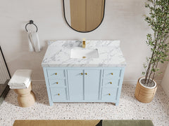 Chicago 48 in. W x 22 in. D Single Sink Bathroom Vanity - photo 20