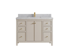 Chicago 48 in. W x 22 in. D Single Sink Bathroom Vanity - photo 31