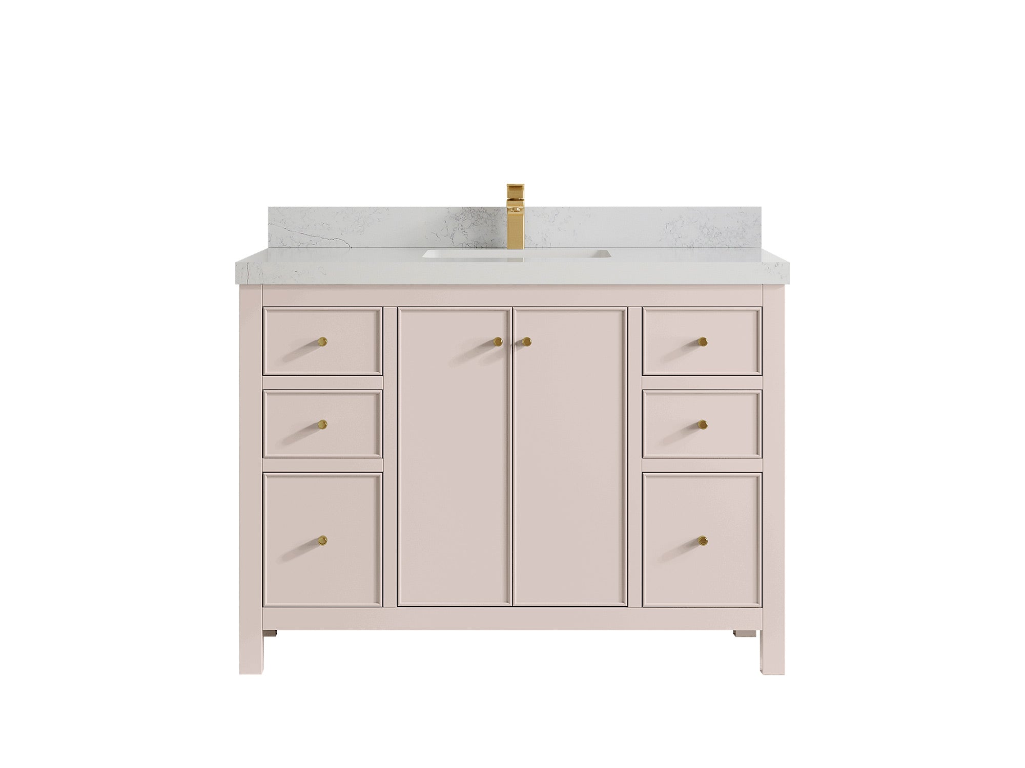 Chicago 48 in. W x 22 in. D Single Sink Bathroom Vanity - Willow Bath and Vanity