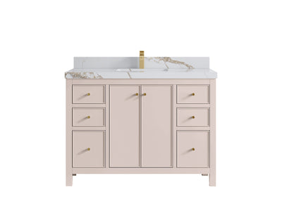 Chicago 48 in. W x 22 in. D Single Sink Bathroom Vanity - Willow Bath and Vanity