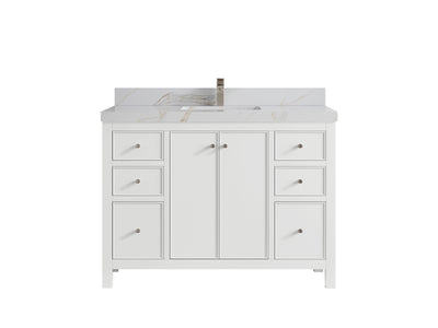 Chicago 48 in. W x 22 in. D Single Sink Bathroom Vanity - Willow Bath and Vanity