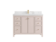 Chicago 48 in. W x 22 in. D Single Sink Bathroom Vanity - photo 19