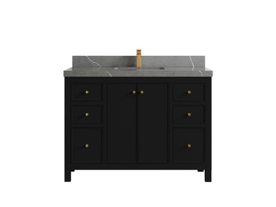 Chicago 48 in. W x 22 in. D Single Sink Bathroom Vanity - Willow Bath and Vanity