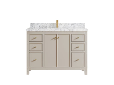 Chicago 48 in. W x 22 in. D Single Sink Bathroom Vanity - Willow Bath and Vanity