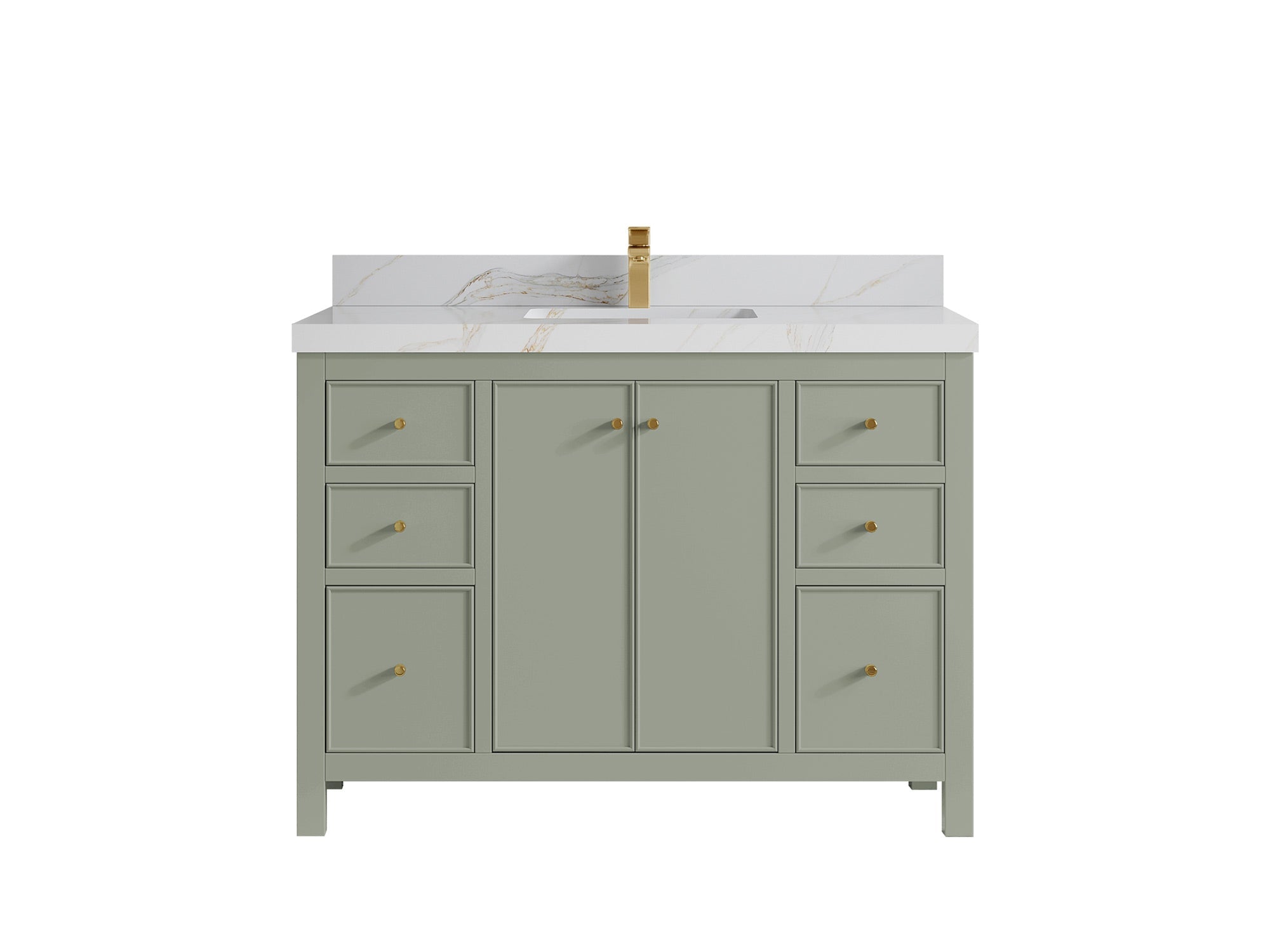 Chicago 48 in. W x 22 in. D Single Sink Bathroom Vanity - Willow Bath and Vanity