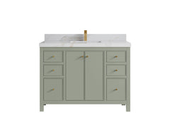 Chicago 48 in. W x 22 in. D Single Sink Bathroom Vanity - photo 21