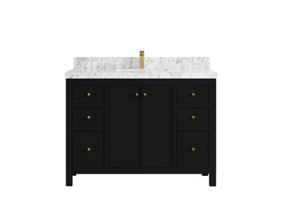 Chicago 48 in. W x 22 in. D Single Sink Bathroom Vanity - Willow Bath and Vanity