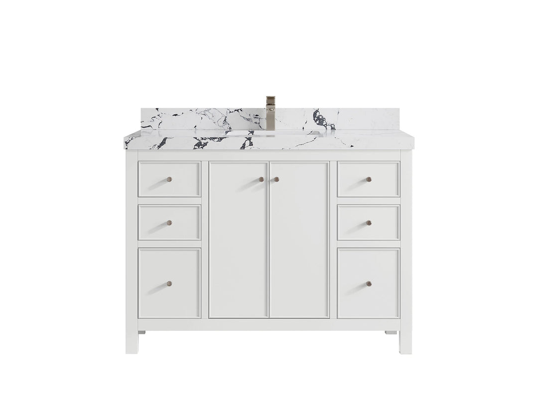 Chicago 48 in. W x 22 in. D Single Sink Bathroom Vanity - Willow Bath and Vanity